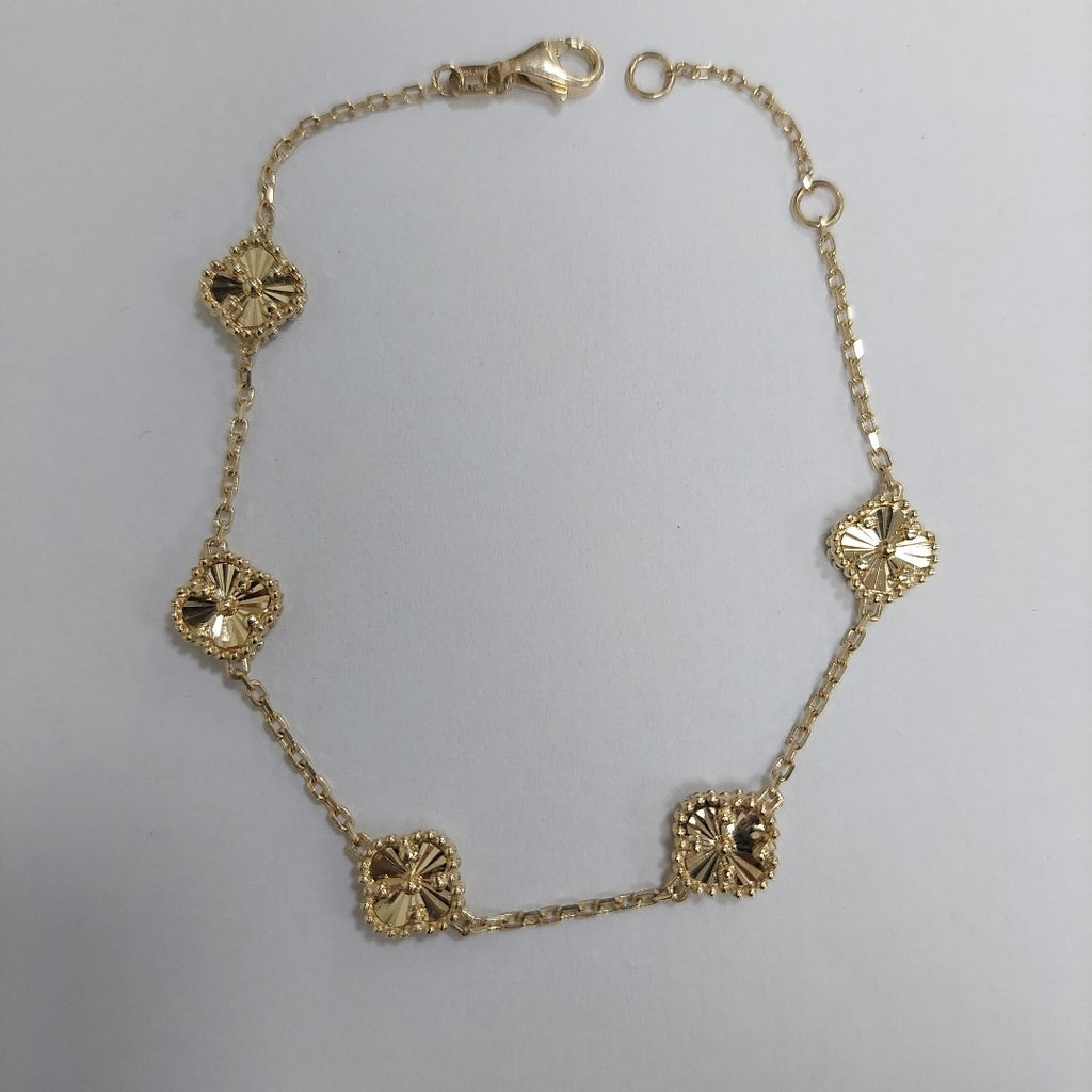 PULSERAS DAMA ORO 14K 4 (NUEVO)
