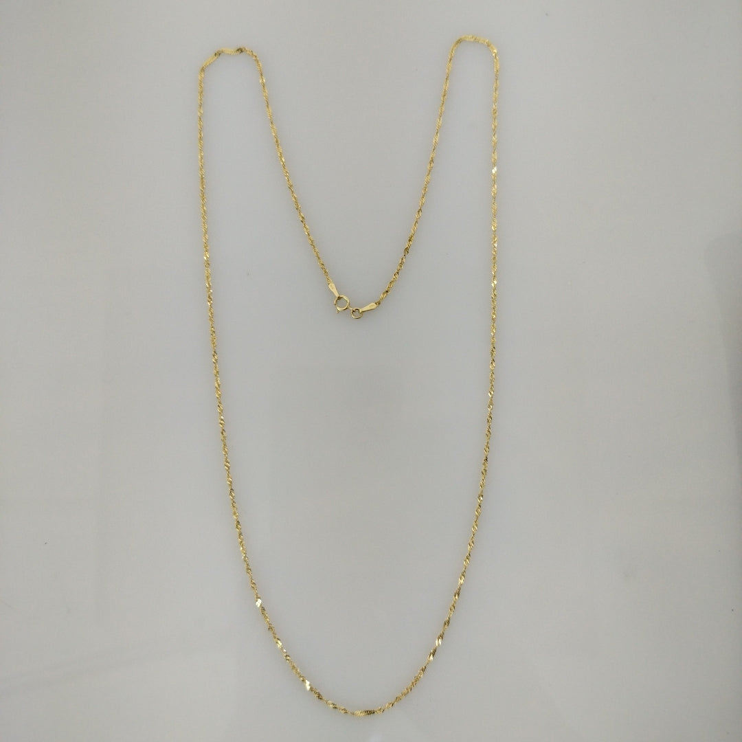 CADENA ORO 14 K 1.9 GRMS (SEMINUEVO)