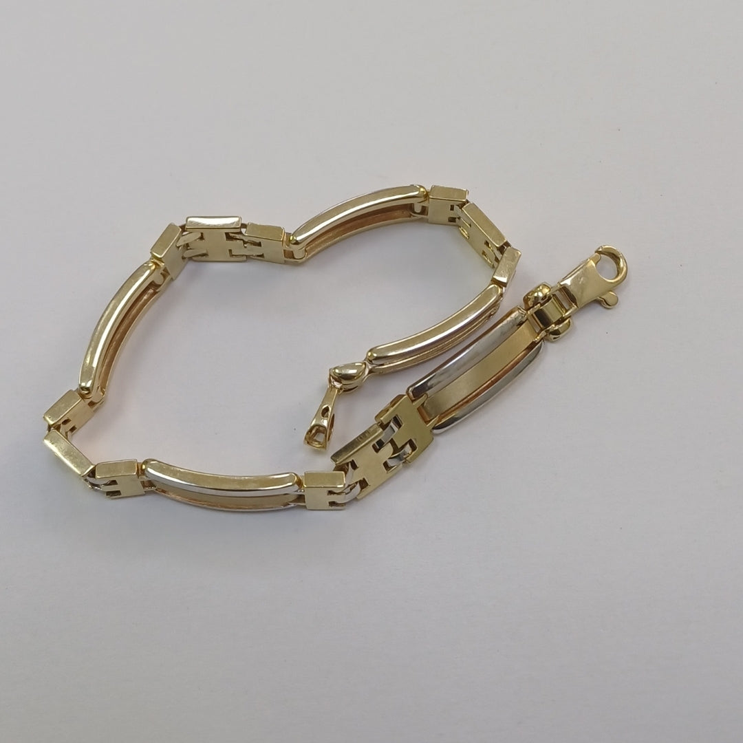 PULSERAS CABALLERO ORO 10K 13.1 (NUEVO)