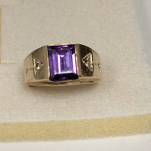 ANILLO ORO 14 K 8.2 GRMS (SEMINUEVO)