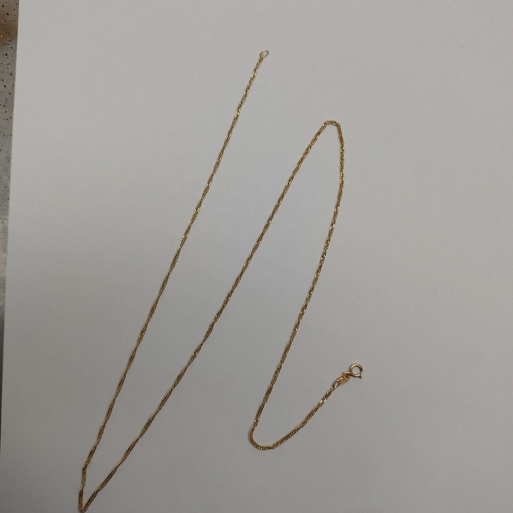 CADENA ORO 14 K 3,30 GRMS (SEMINUEVO)