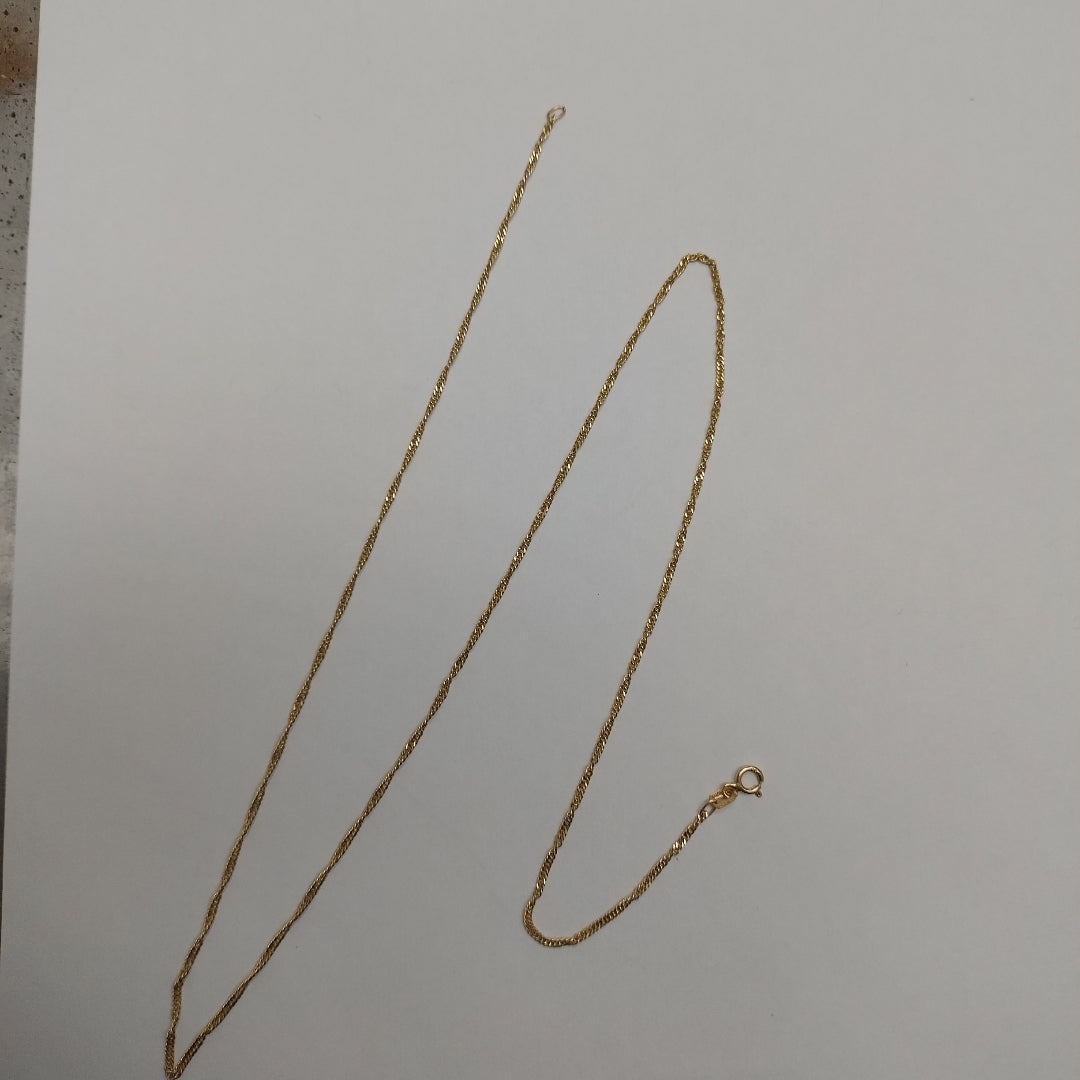 CADENA ORO 14 K 3,30 GRMS (SEMINUEVO)