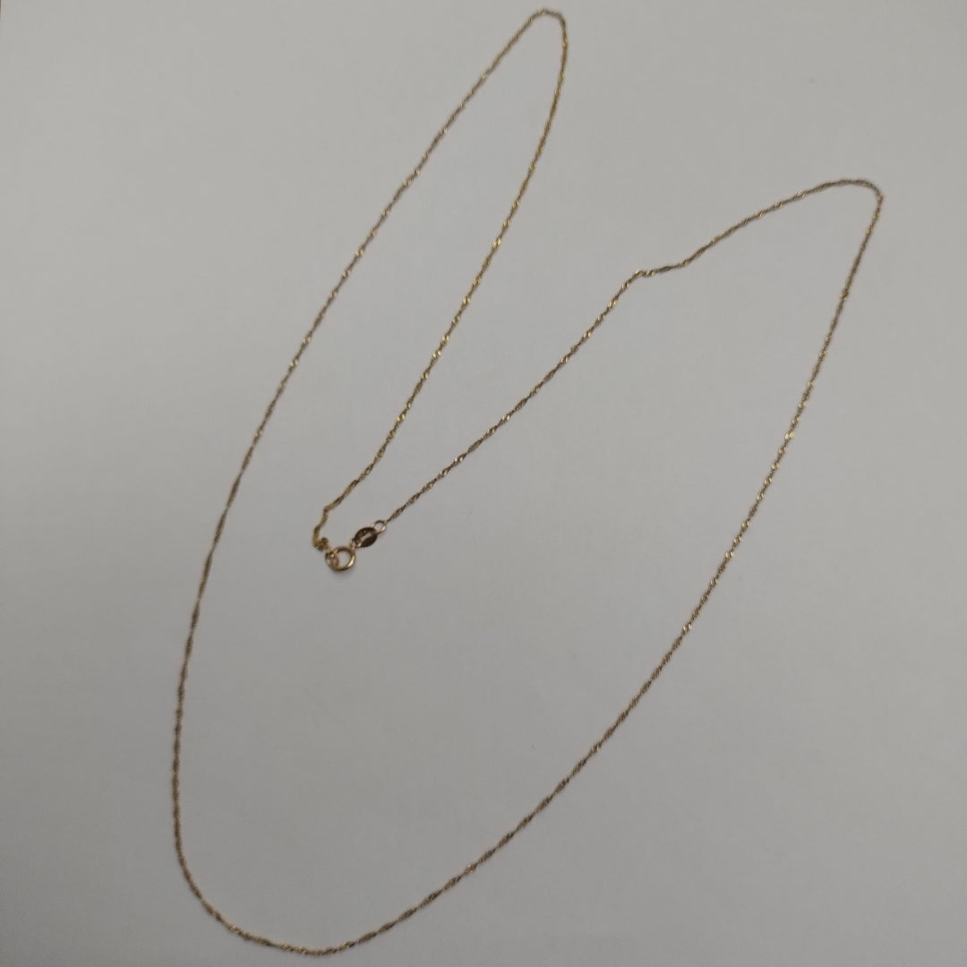 CADENA ORO 10 K 1.6 GRMS (SEMINUEVO)