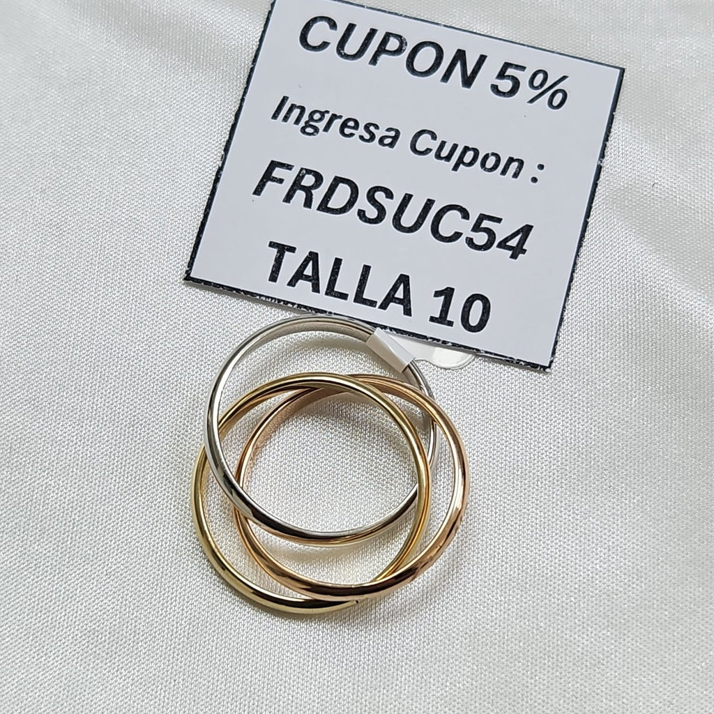 ANILLOS DAMA ORO 14K 4.6 (NUEVO)