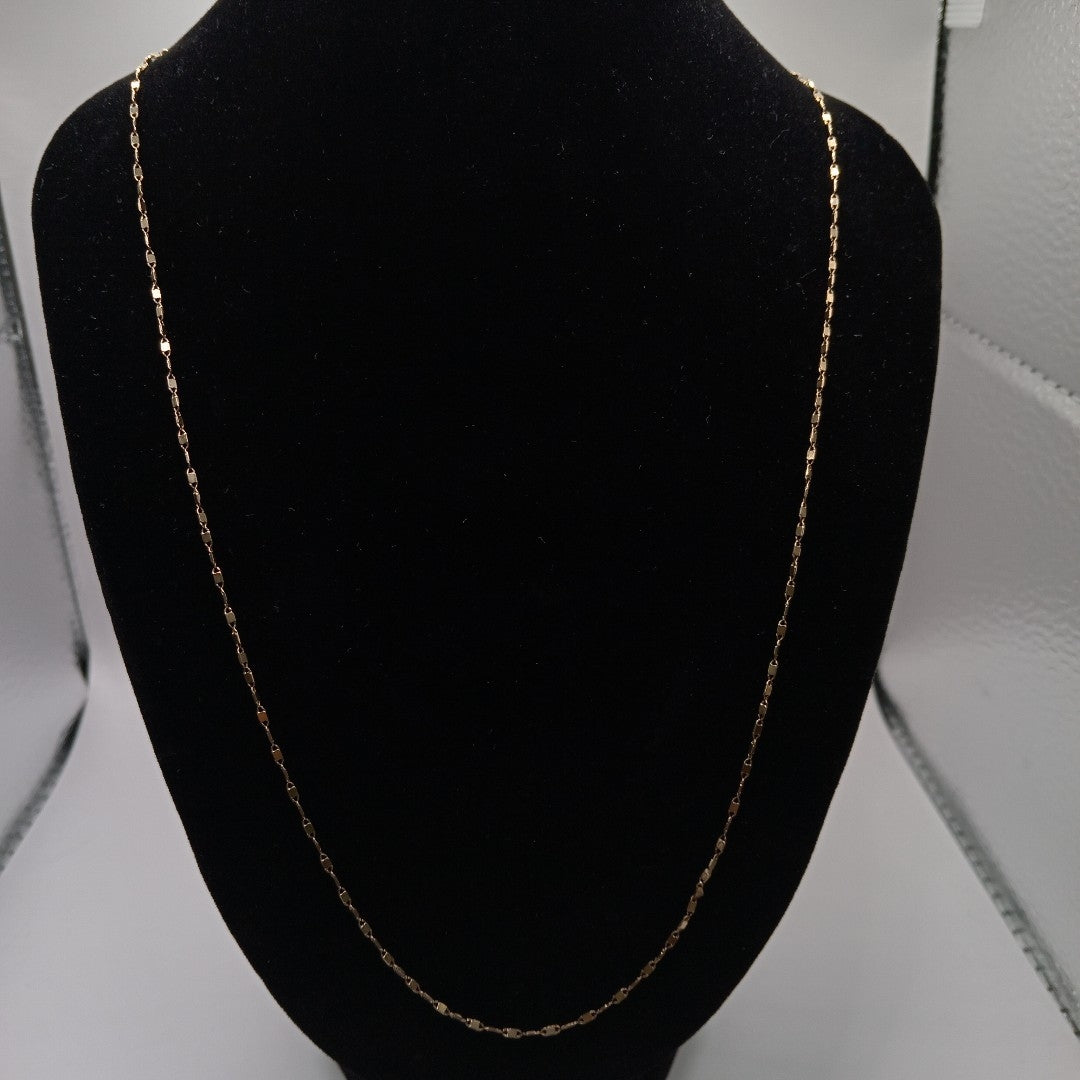 CADENA ORO 14 K 2,60 GRMS (SEMINUEVO)