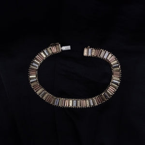 PULSERA ORO COMBINADO 14 K 14.5 GRMS (SEMINUEVO)