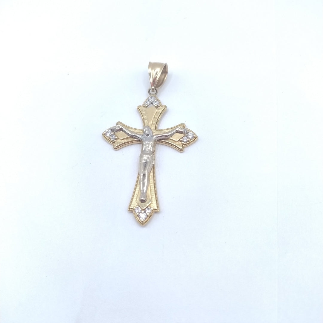 CRUCIFIJO ORO 10 K 6.1 GRMS (SEMINUEVO)