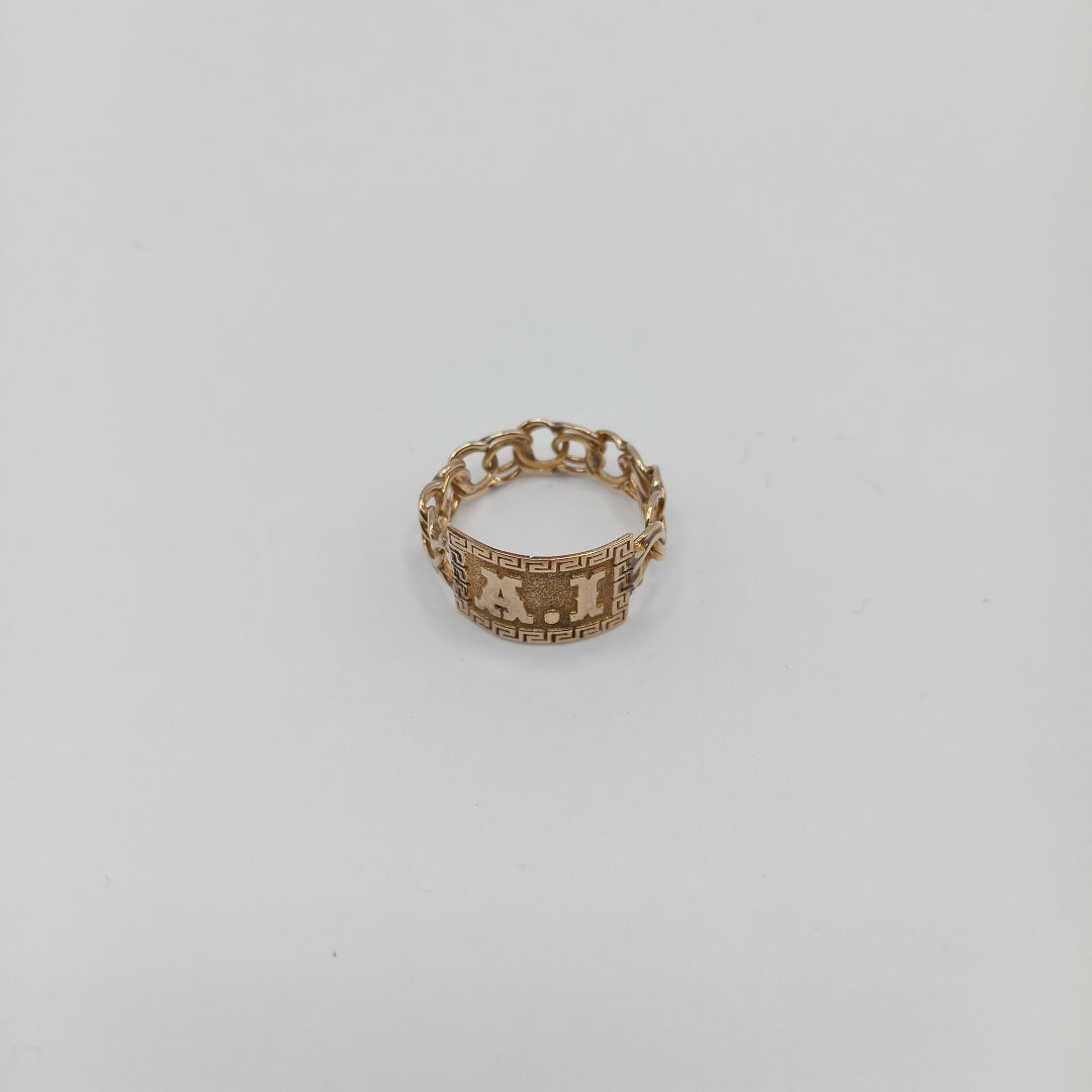 ANILLO ORO 10 K 2,50 GRMS (SEMINUEVO)