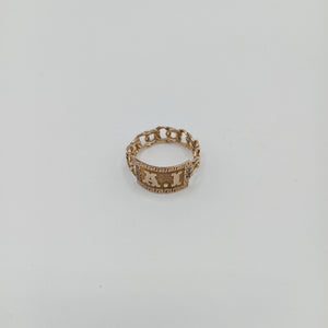 ANILLO ORO 10 K 2,50 GRMS (SEMINUEVO)