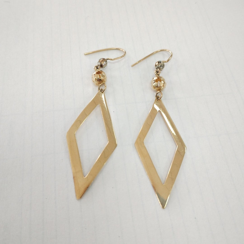 ARETES PAR ORO 10 K 3.7 GRMS (SEMINUEVO)