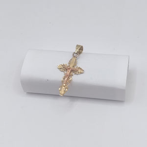 CRUCIFIJO ORO 10 K 1.5 GRMS (SEMINUEVO)