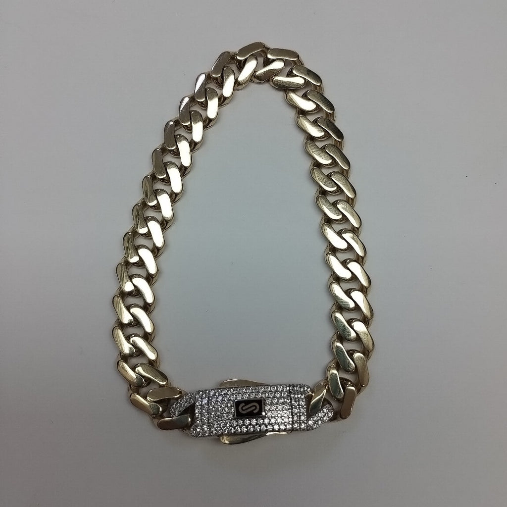 PULSERA MONACO ORO 10K 9.3 (NUEVO)