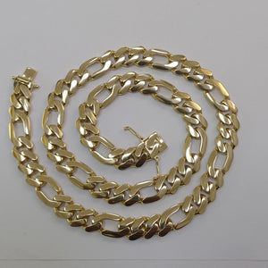 CADENAS CARTIER 3 1 AMARILLA ORO 10K 37.3 (NUEVO)