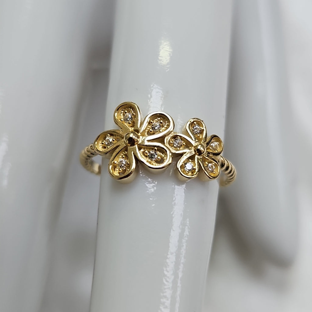 ANILLOS DAMA ORO 14K 2 (NUEVO)