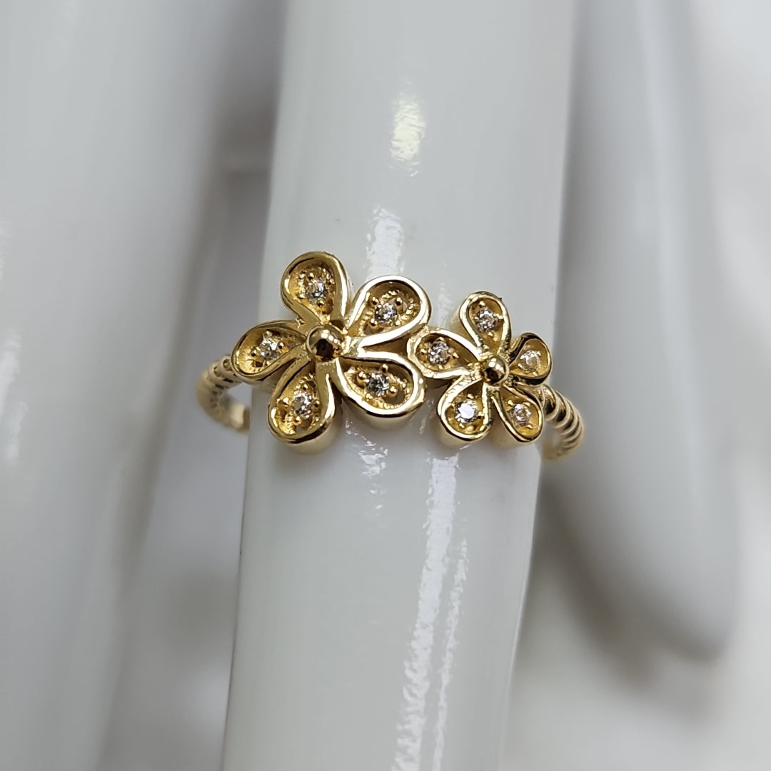 ANILLOS DAMA ORO 14K 2 (NUEVO)
