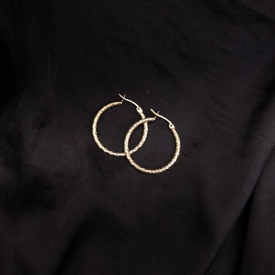 ARRACADAS PAR ORO 14 K 2,50 GRMS (SEMINUEVO)