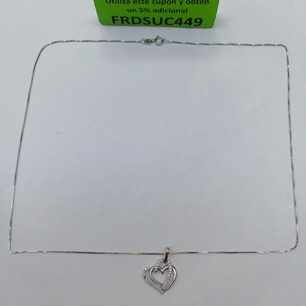 GARGANTILLA ORO,ORO BLANCO 14 K 2,10 GRMS (SEMINUEVO)