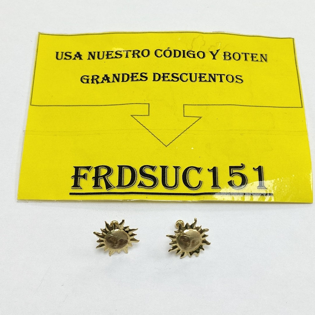 BROQUELES PAR ORO 10 K 0,40 GRMS (SEMINUEVO)