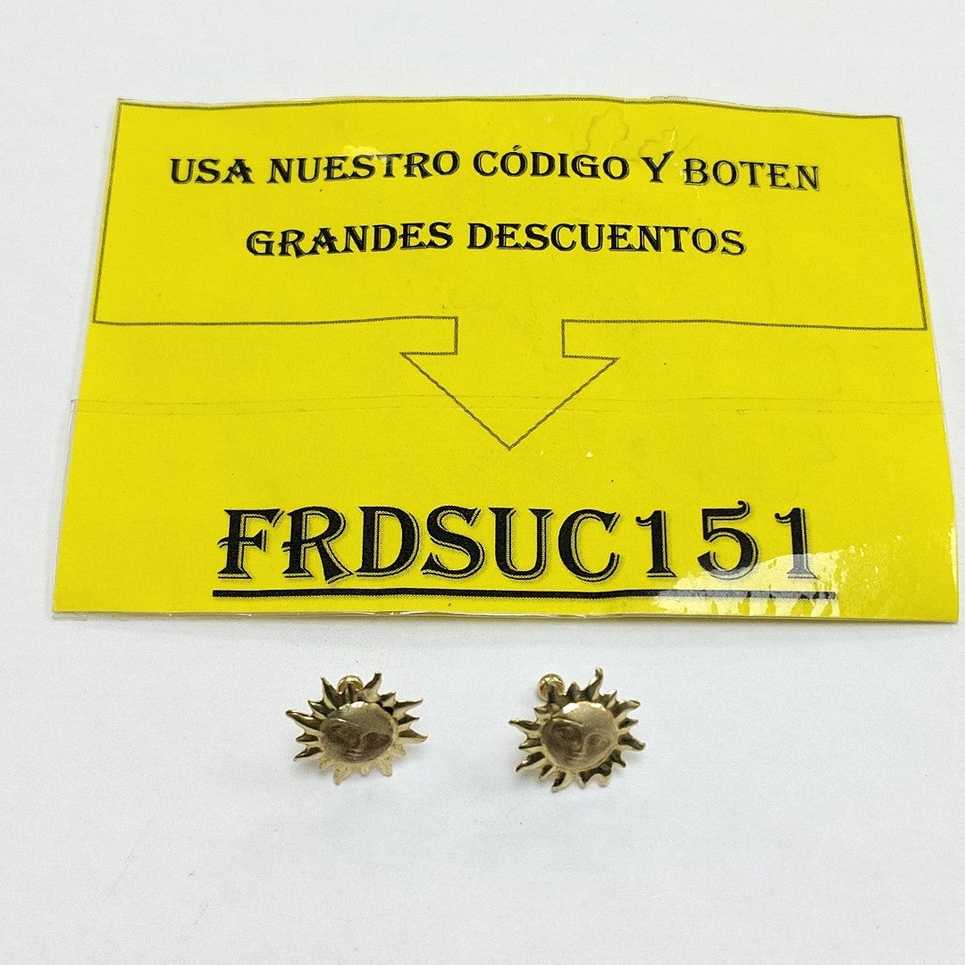 BROQUELES PAR ORO 10 K 0,40 GRMS (SEMINUEVO)