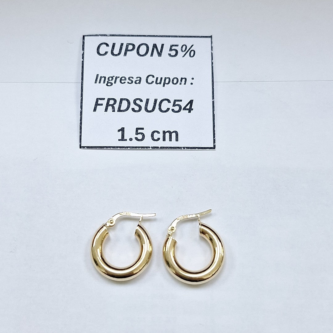 ARRACADAS ORO 14K 1.8 (NUEVO)