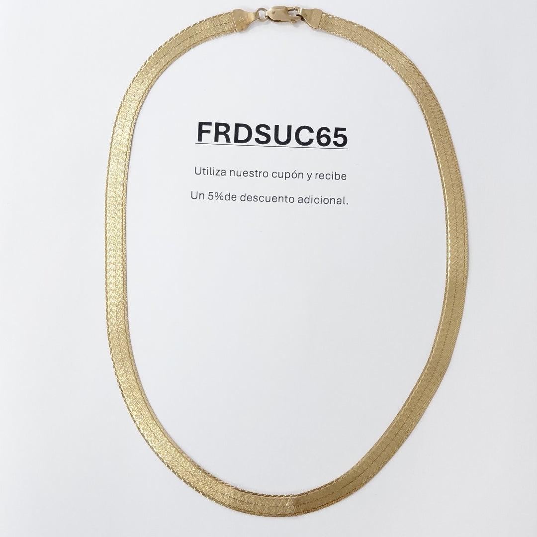 COLLAR ORO 14 K 15,80 GRMS (SEMINUEVO)