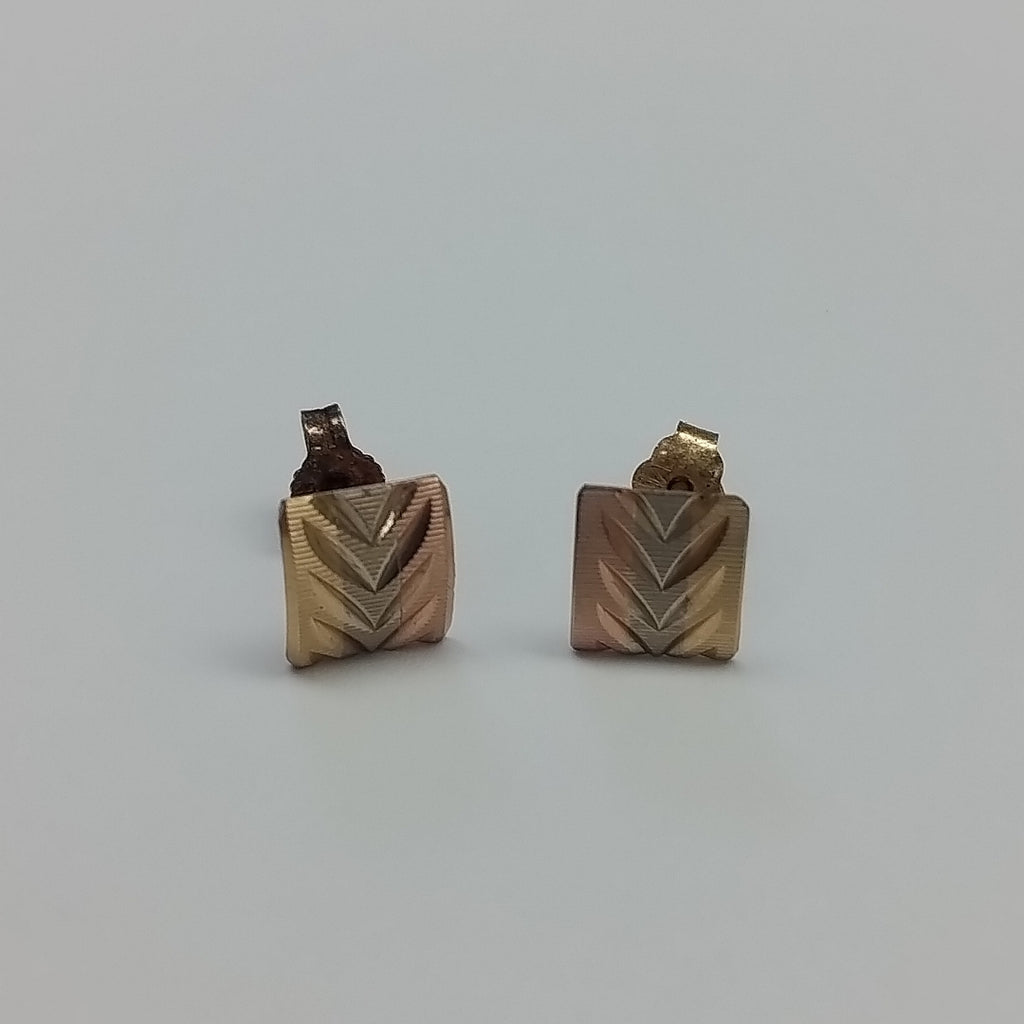 ARETES PAR ORO 14 K 1 GRMS (SEMINUEVO)