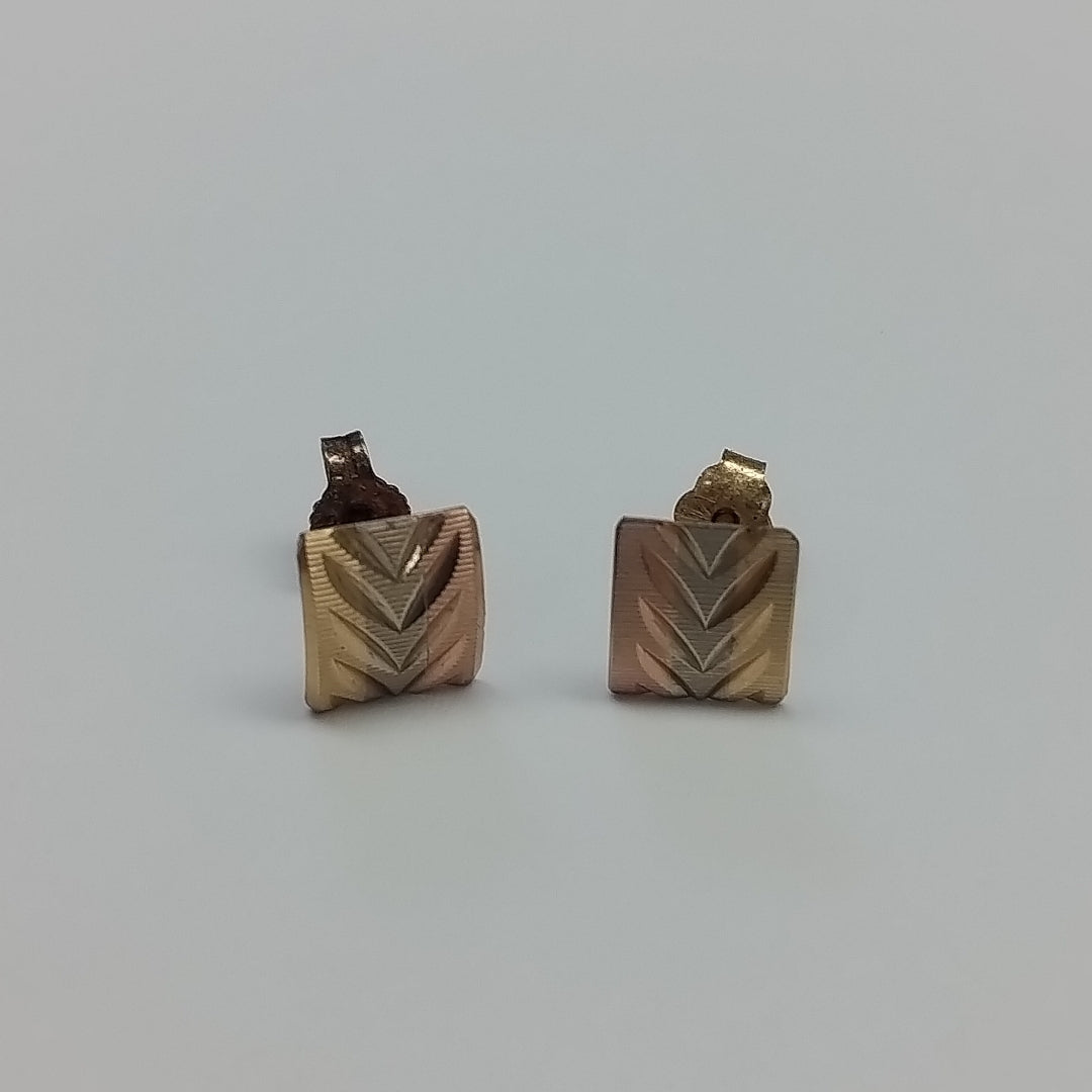 ARETES PAR ORO 14 K 1 GRMS (SEMINUEVO)