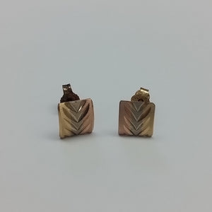 ARETES PAR ORO 14 K 1 GRMS (SEMINUEVO)