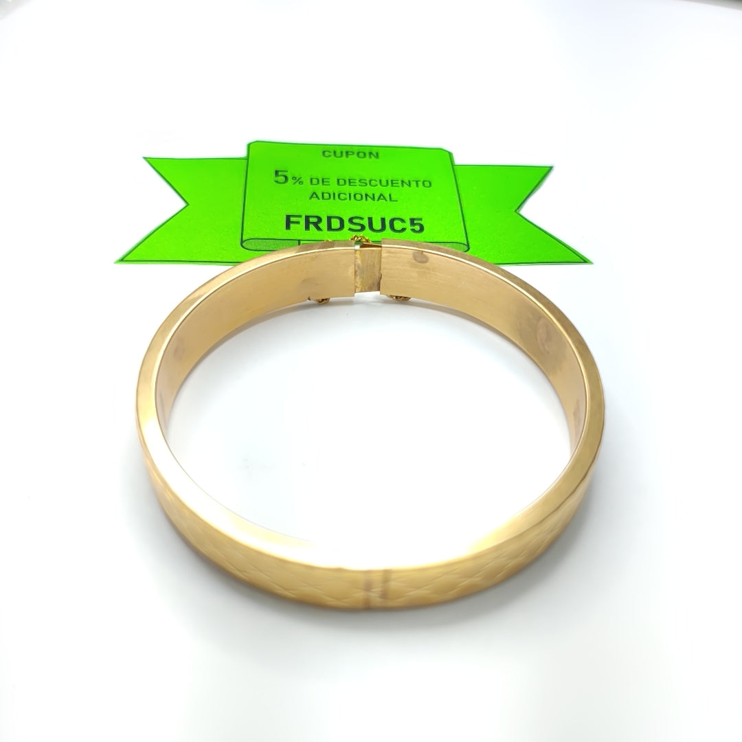 BRAZALETE ORO 18 K 25.3 GRMS (SEMINUEVO)