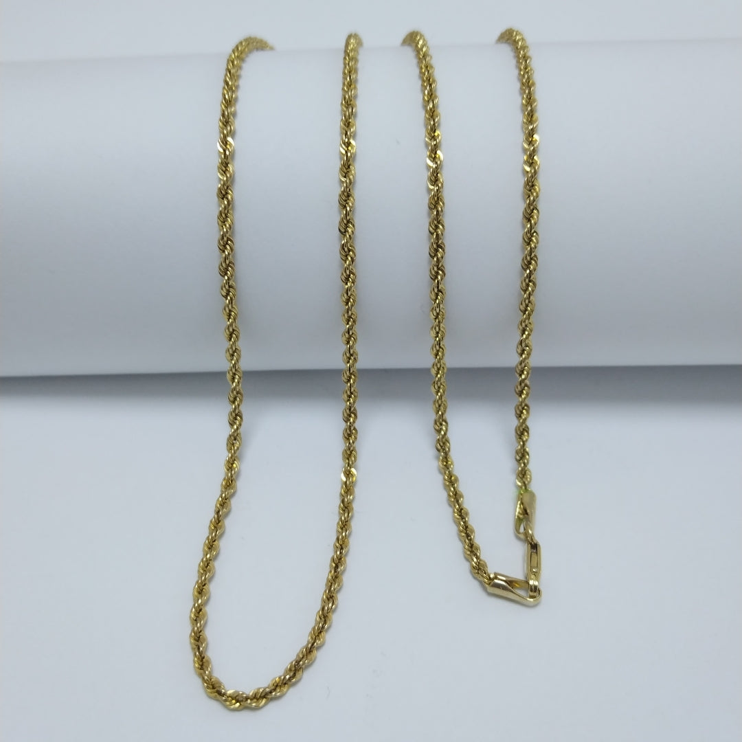 CADENA ORO 14 K 3.1 GRMS (SEMINUEVO)