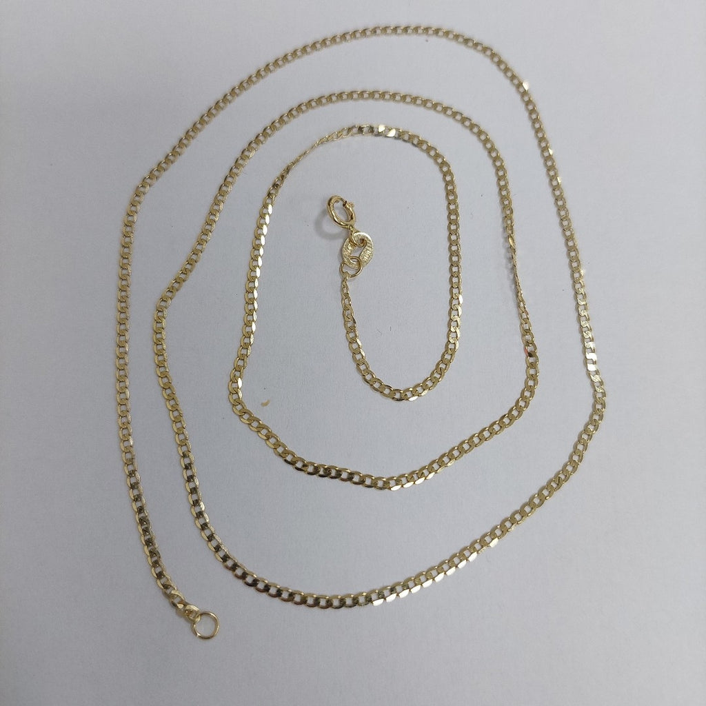 CADENAS BARBADA AMARILLA ORO 14K 2 (NUEVO)