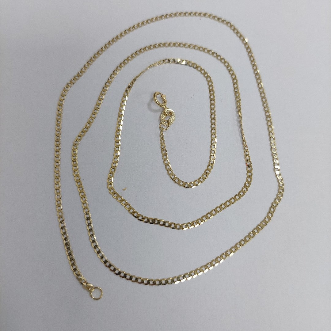 CADENAS BARBADA AMARILLA ORO 14K 2 (NUEVO)