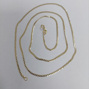 CADENAS BARBADA AMARILLA ORO 14K 2 (NUEVO)