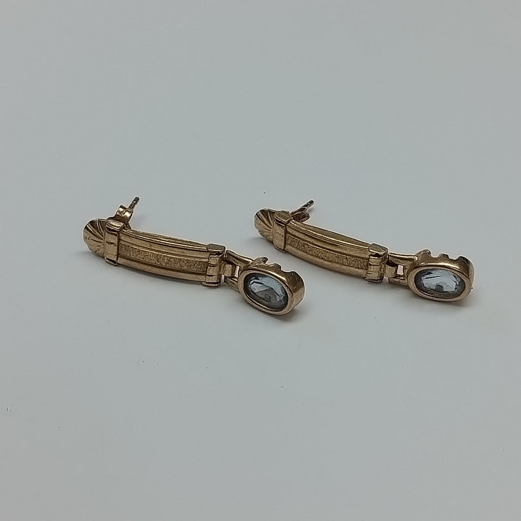 ARETES PAR ORO 10 K 3.8 GRMS (SEMINUEVO)