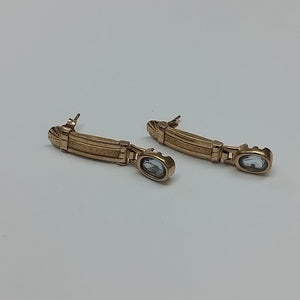 ARETES PAR ORO 10 K 3.8 GRMS (SEMINUEVO)