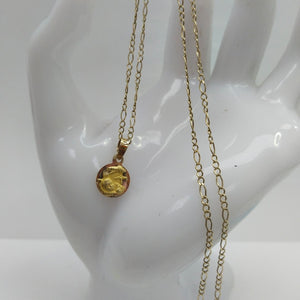 CADENA,DIJE ORO 10 K 2,90 GRMS (SEMINUEVO)