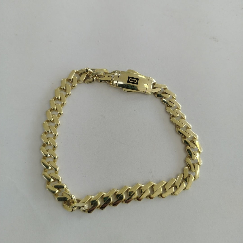 PULSERA MONACO ORO 14K 7 (NUEVO)