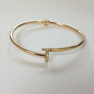 PULSERA CLAVO ORO 14K 6.4 (NUEVO)