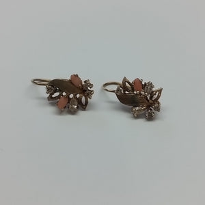 ARETES PAR ORO 10 K 2 GRMS (SEMINUEVO)