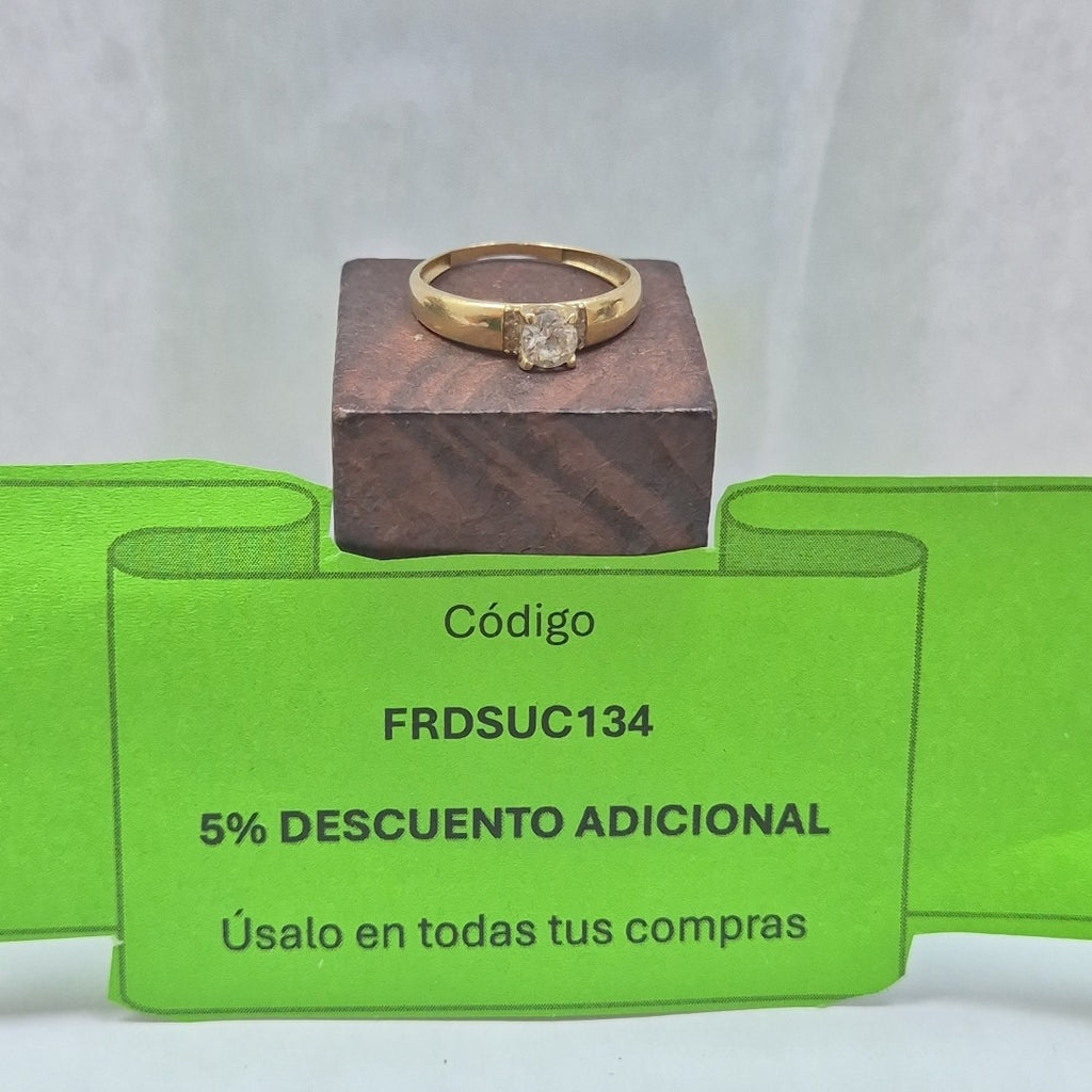 ANILLITO ORO 14 K 1,60 GRMS (SEMINUEVO)