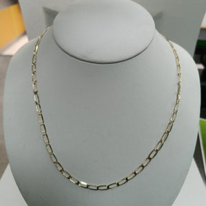 CADENA ESLABON 14K 60 CM 11.8 GR (NUEVO)