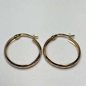 ARRACADAS PAR ORO 14 K 1.6 GRMS (SEMINUEVO)