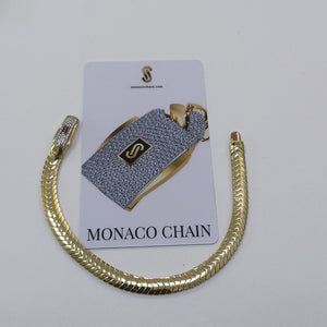 PULSERA MONACO ORO 10K 6.2 (NUEVO)