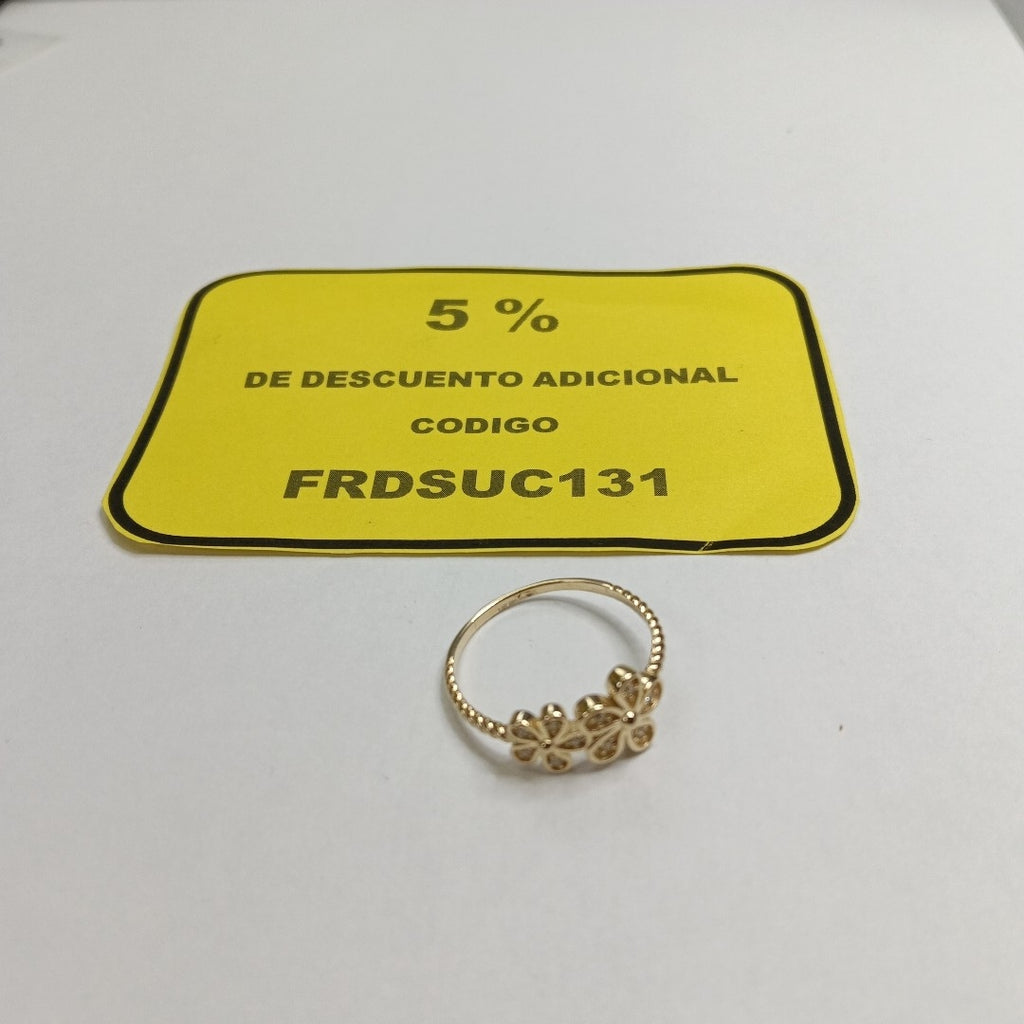 ANILLOS DAMA ORO 14K 2 (NUEVO)
