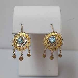 ARETES PAR ORO 8 K 5,40 GRMS (SEMINUEVO)