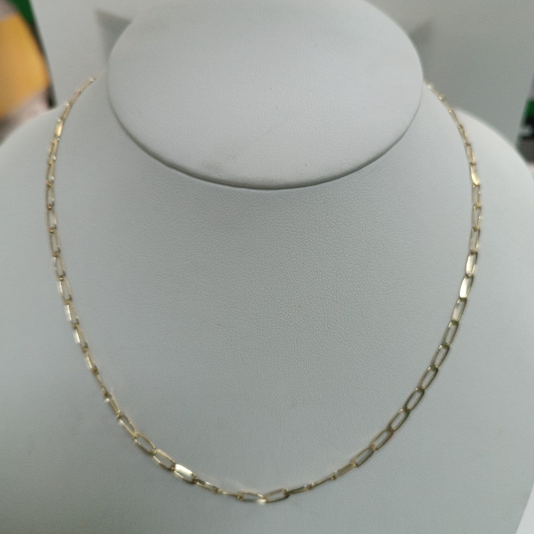 CADENA ESLABON 14K 55 CM 6.6 GR (NUEVO)