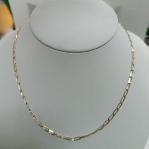 CADENA ESLABON 14K 55 CM 6.6 GR (NUEVO)