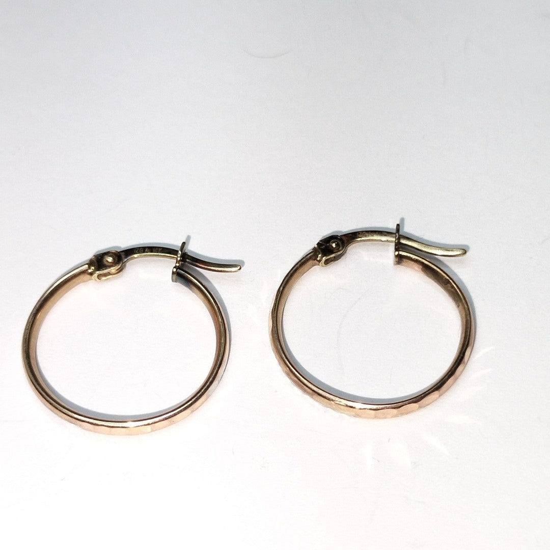 ARRACADAS PAR ORO 14 K 1.2 GRMS (SEMINUEVO)