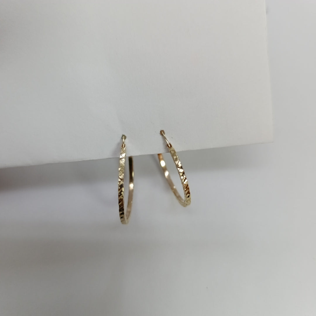 ARRACADAS ORO 14K 1.9 (NUEVO)