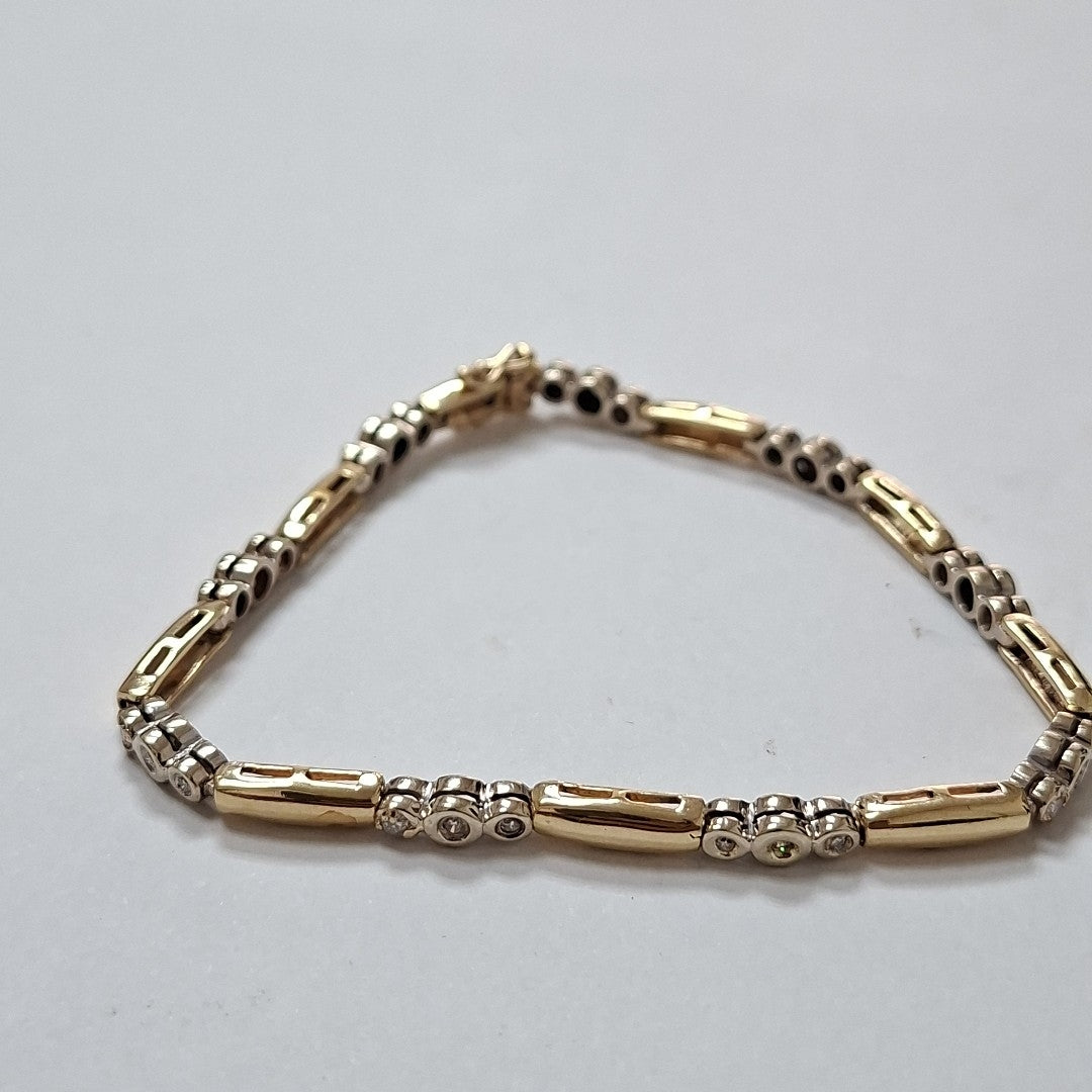 PULSERA ORO 14 K 9.9 GRMS (SEMINUEVO)
